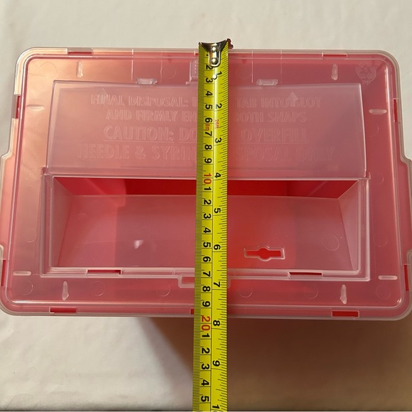 Red Sharps Container - Picture 4 of 10